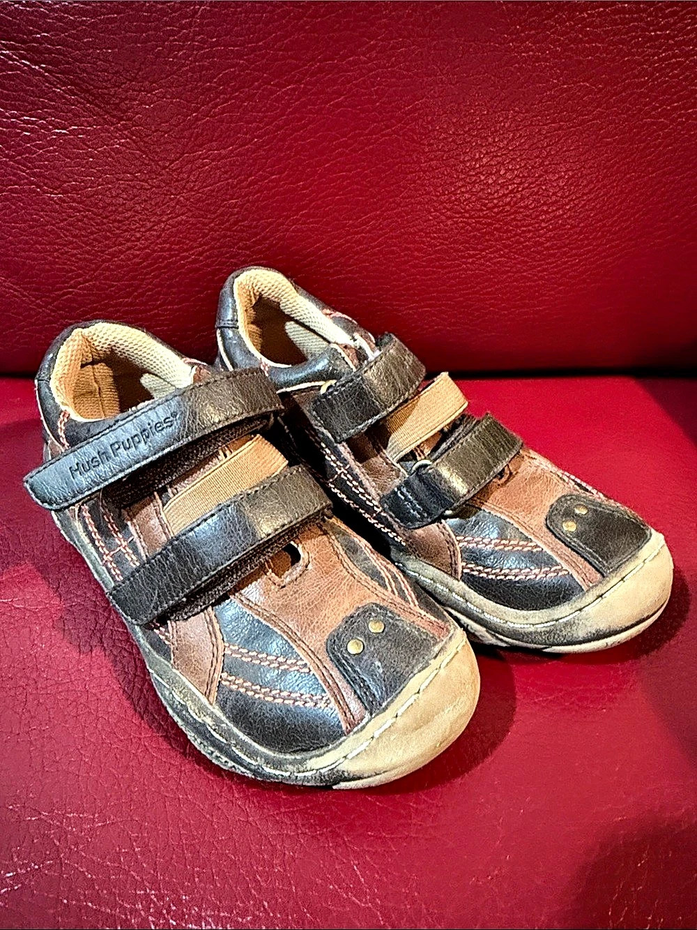 Hush Puppies Kids Sneakers EU 30 Brown & Black